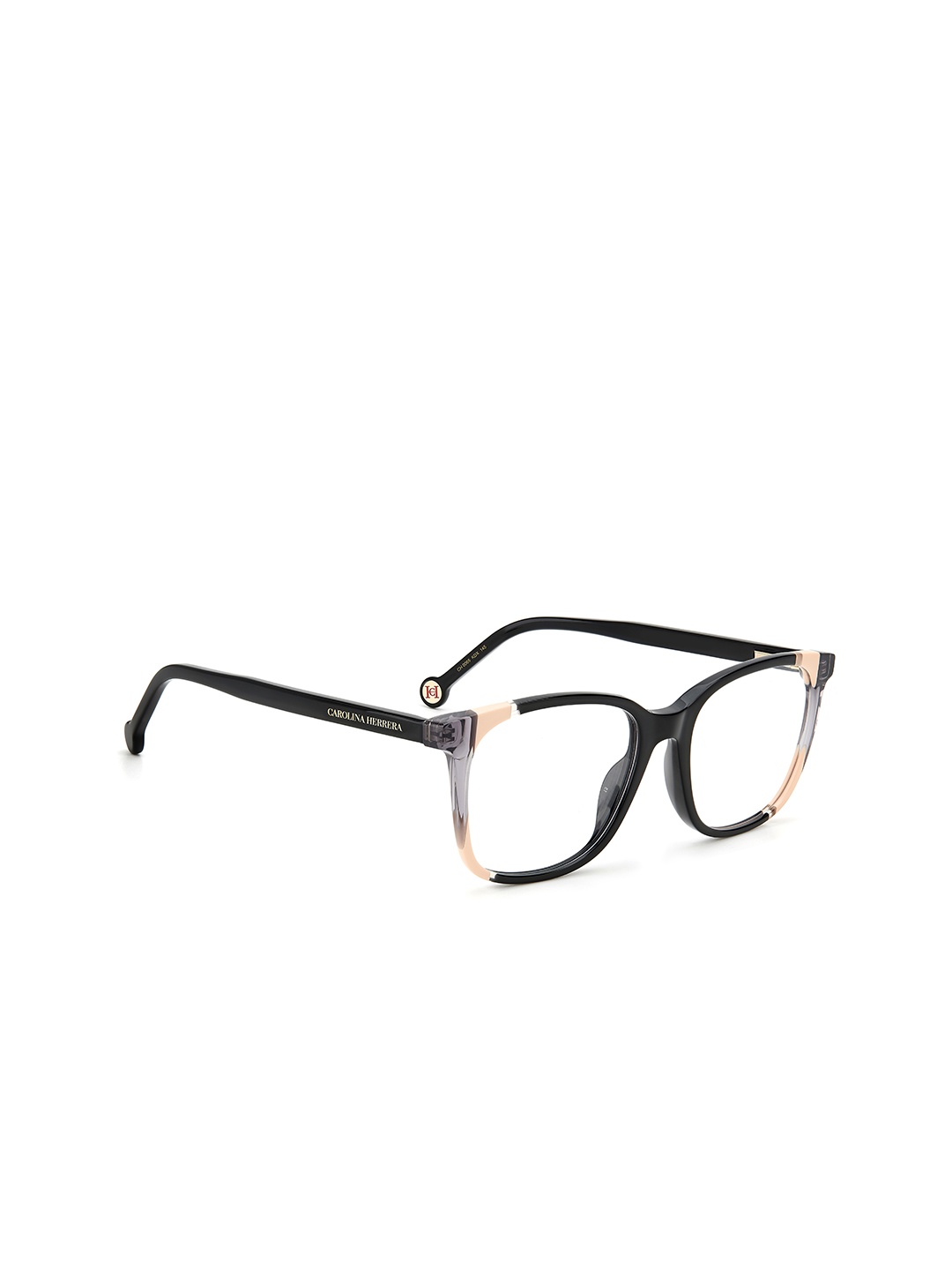 

Carolina Herrera Unisex Black Full Rim Square Frames