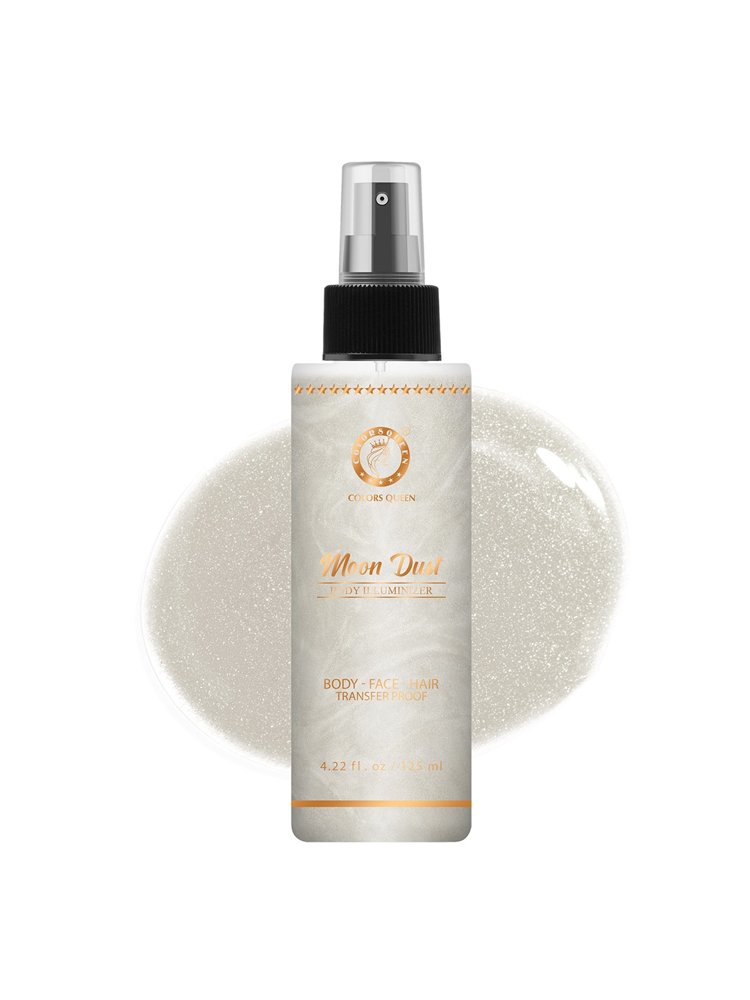 

Colors Queen Moon Dust Transfer-Proof Body Illuminizer 125ml - Silver 02