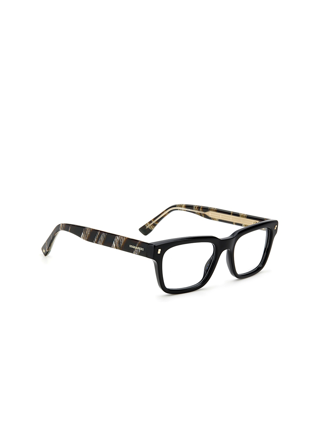 

Dsquared2 Men Black Full Rim Rectangle Frames