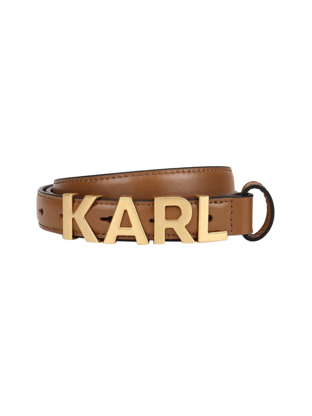 

Karl Lagerfeld Women Brown Leather Belt