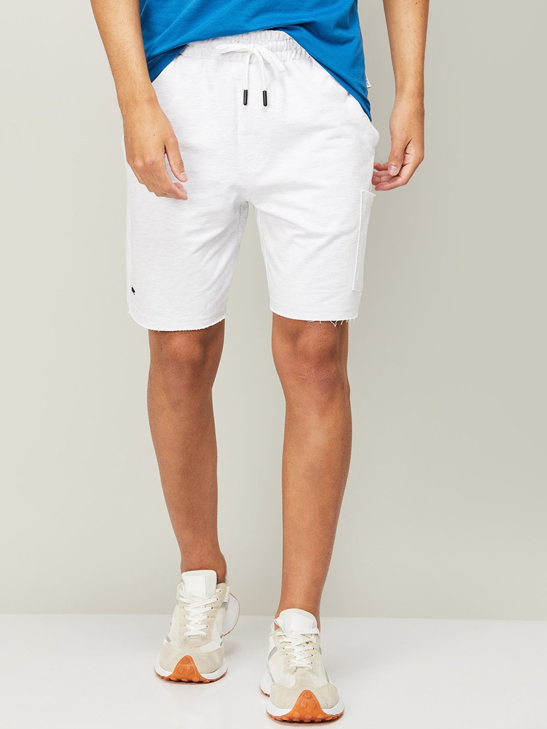 

Forca by Lifestyle Men White Sports Shorts