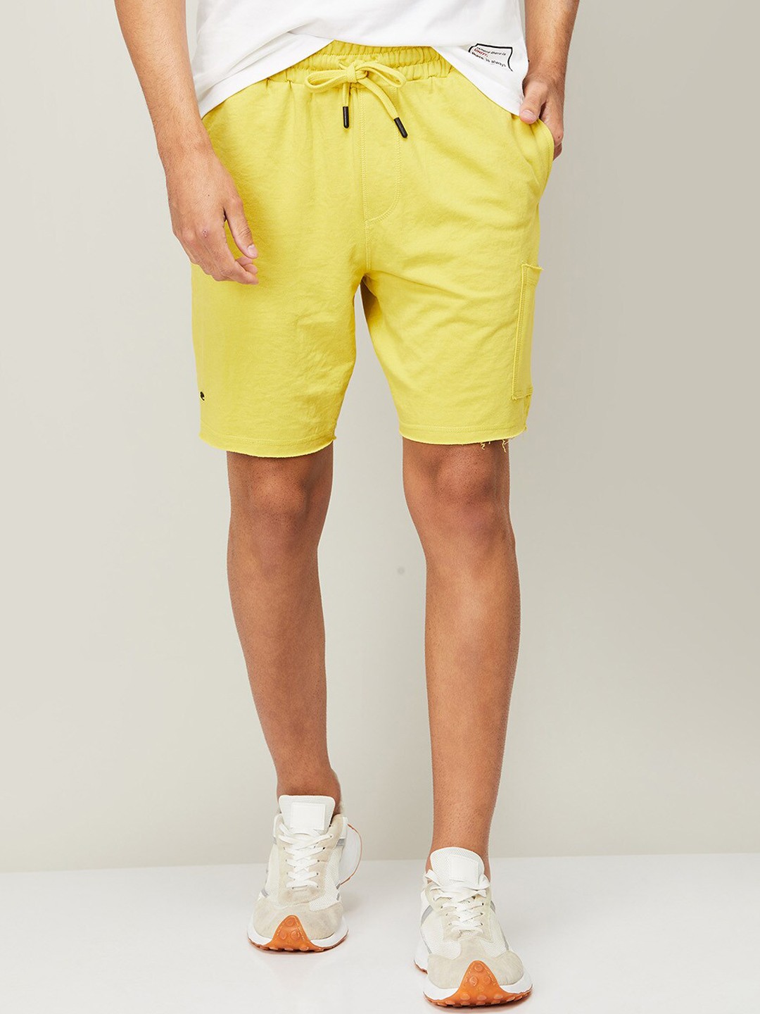 

Forca by Lifestyle Men Yellow Shorts