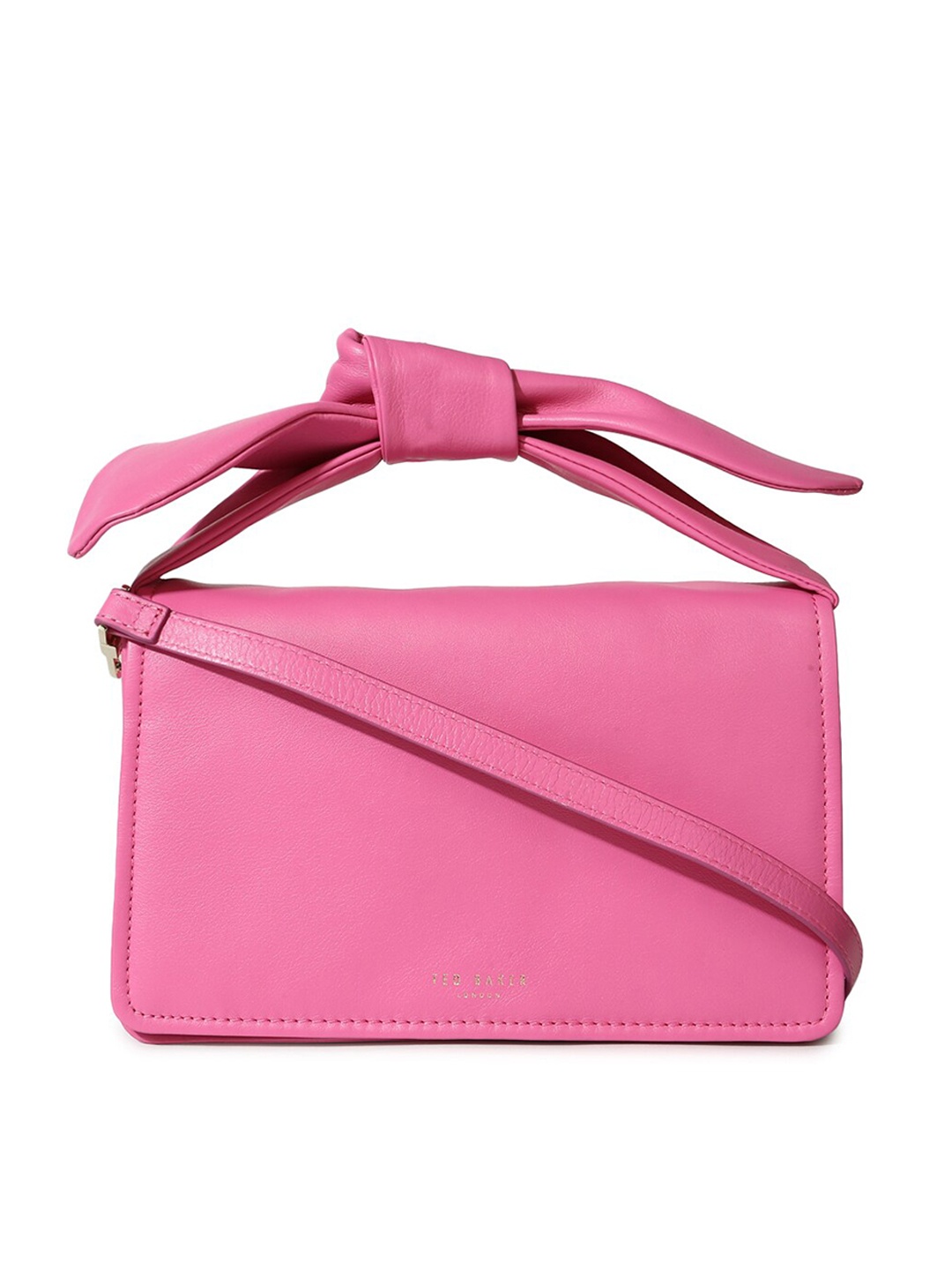 

Ted Baker Pink Structured Satchel