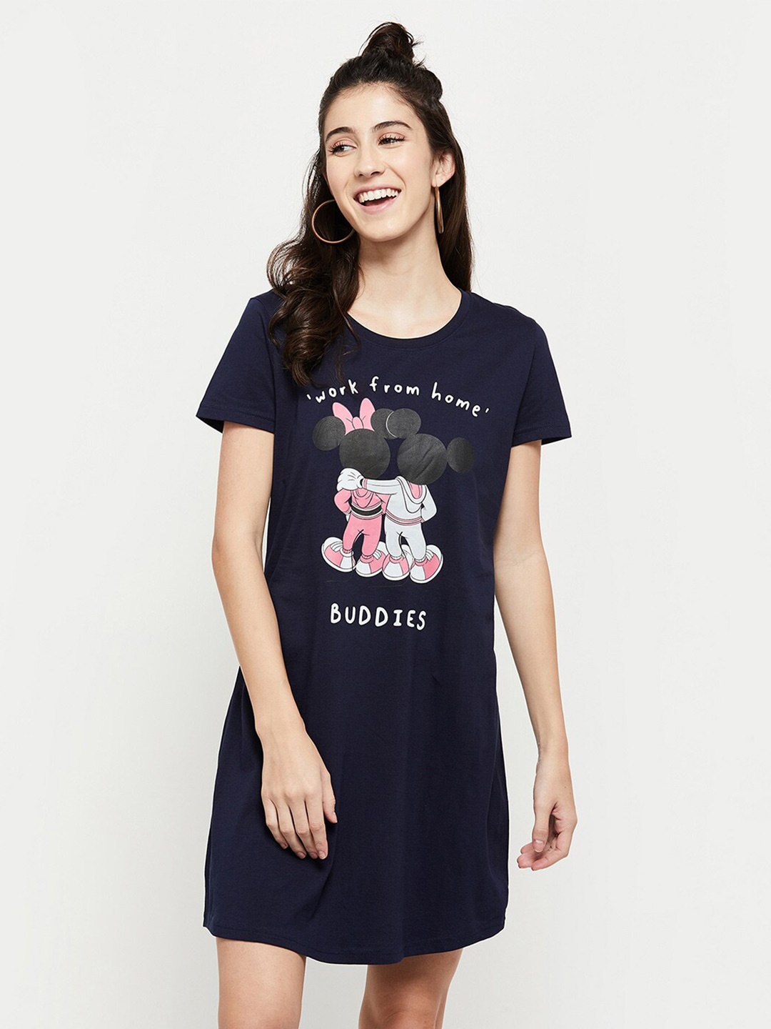 

max Navy Blue Nightdress