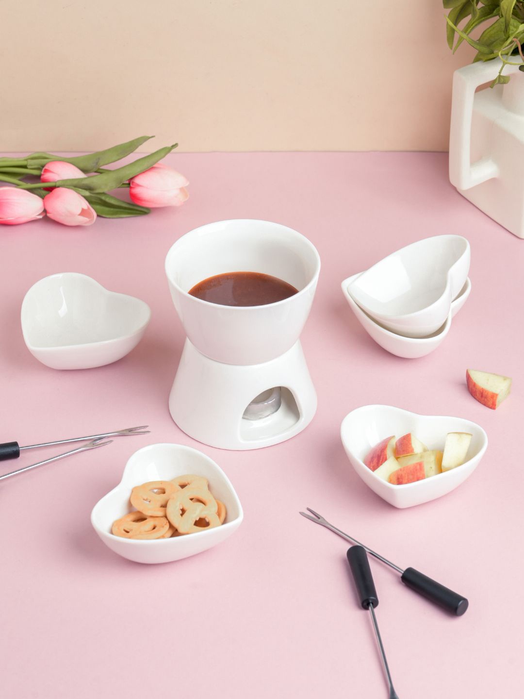 

Nestasia White Fondue Platter