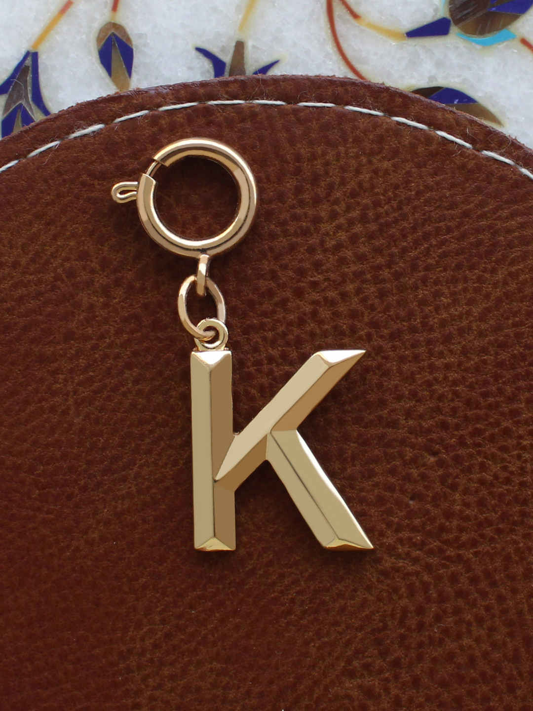 

Runway Ritual Gold-Toned K-Shaped Charms