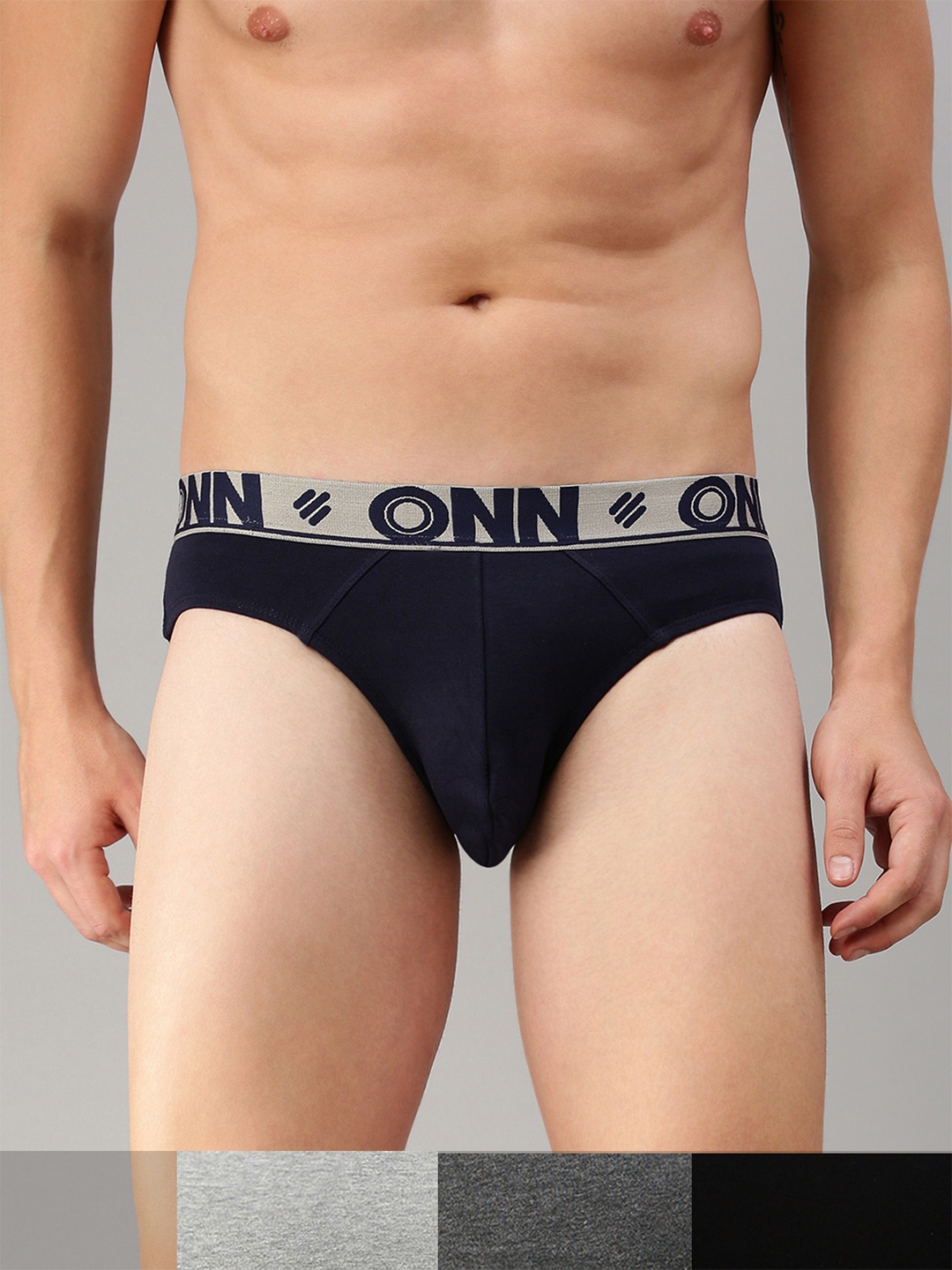 

ONN Men Pack of 4 Assorted Briefs
