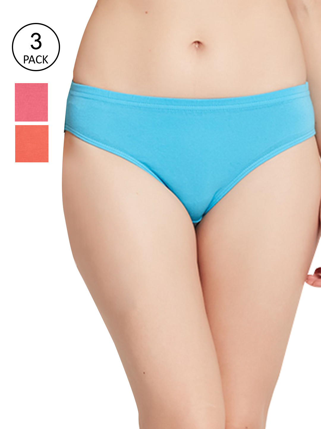 

UNMADE Women Pack Of 3 Assorted Bikini Briefs