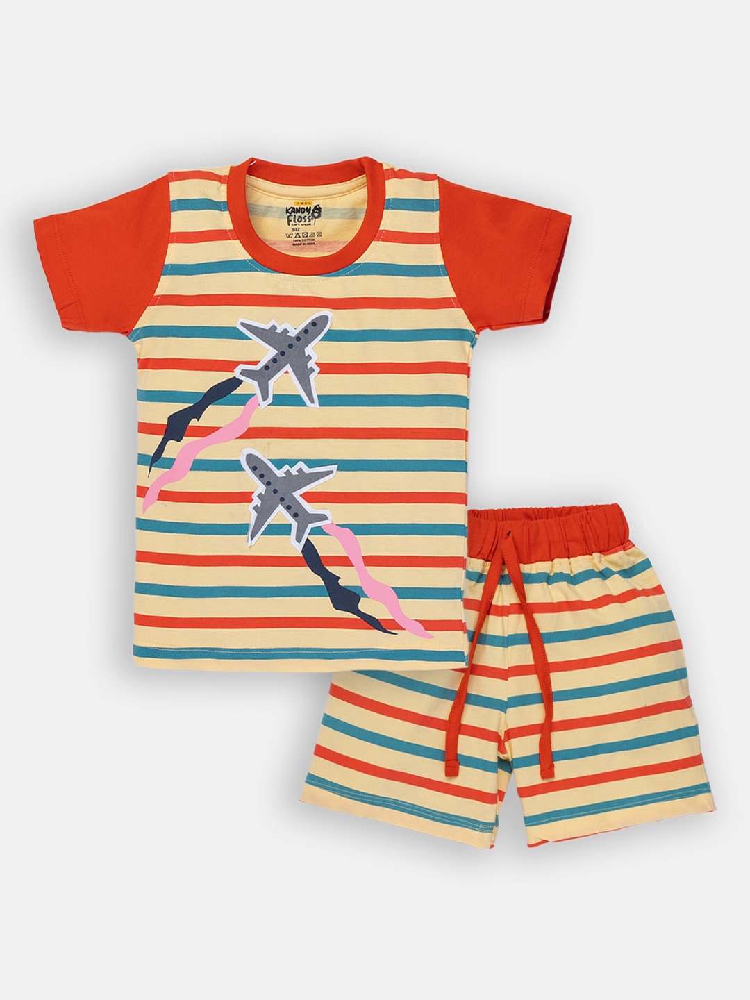 

AMUL Kandyfloss Boys Yellow Clothing Set