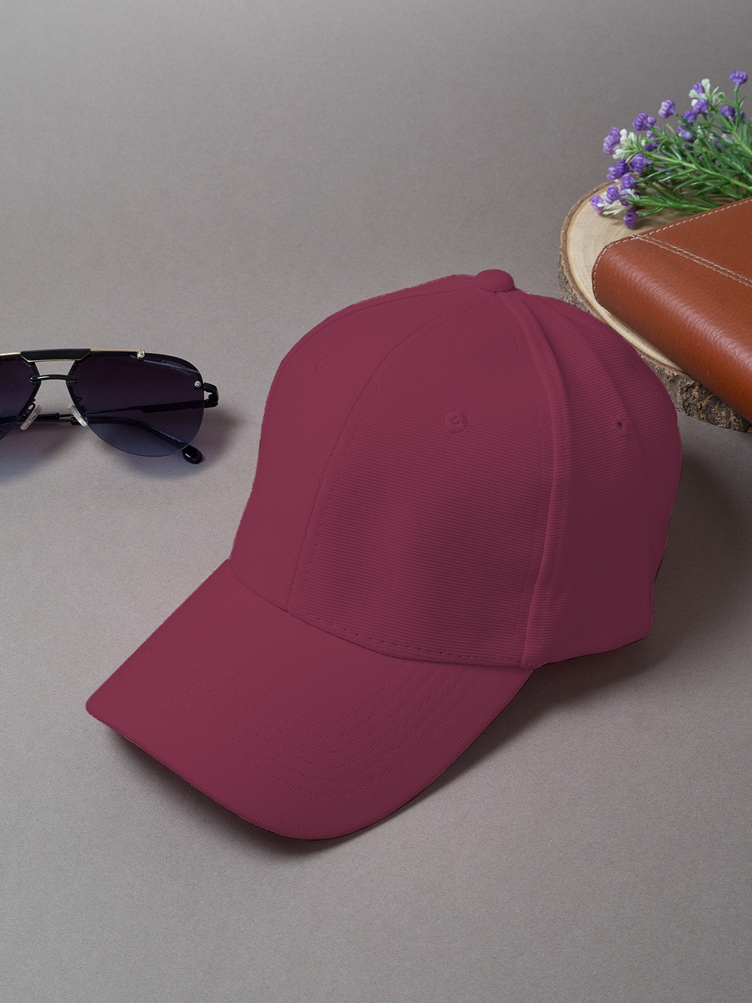 

Golden Peacock Unisex Maroon Baseball Cap