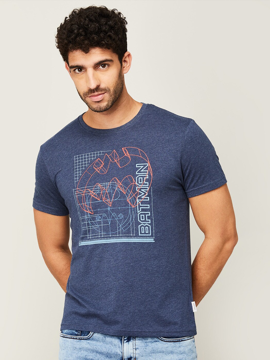 

Fame Forever by Lifestyle Men Grey Typography Printed T-shirt