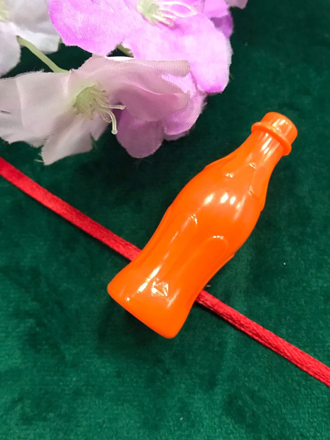 

MORKANTH JEWELLERY Boys Orange & Red Bottel Light Rakhi