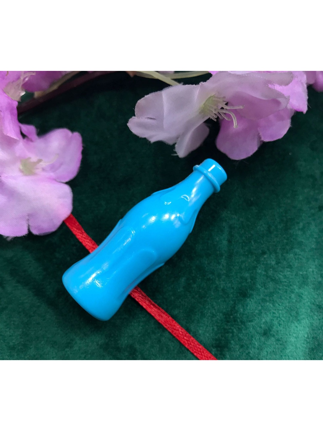 

MORKANTH JEWELLERY Boys Blue Solid Bottle Rakhi