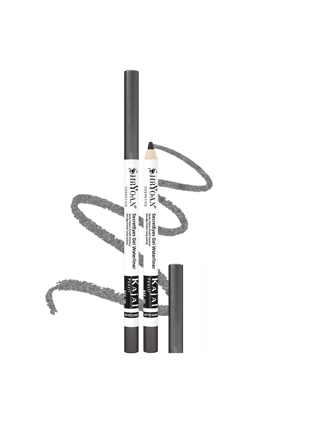 

SHRYOAN SecretEyes Gel Waterline Long Lasting Kajal Pencil 1.2 g - After Dark, Grey