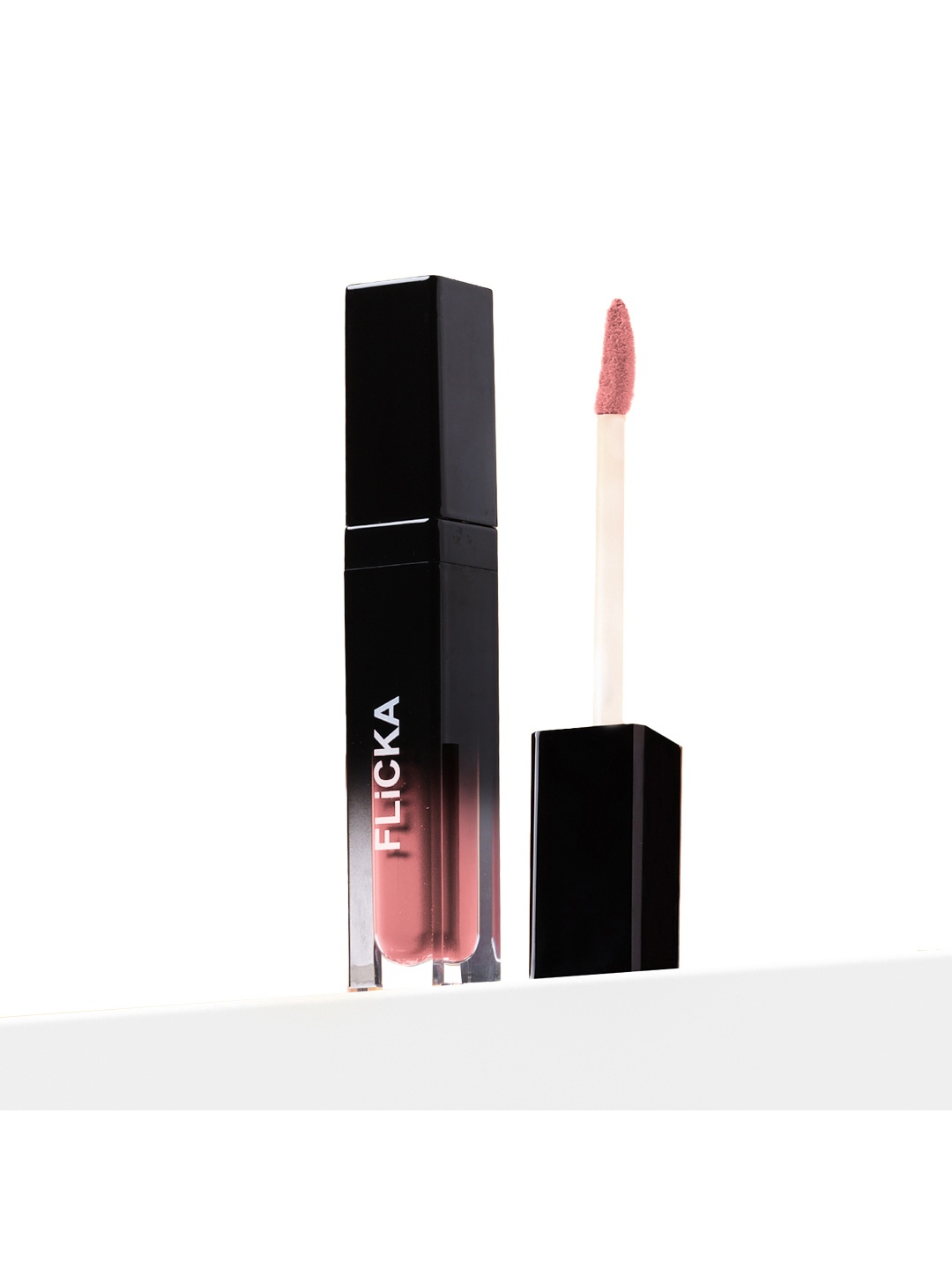 

FLiCKA Set & Attack Transfer Proof Non Sticky Liquid Matte Lipstick 7 ml - Hunny Bunny 21, Nude