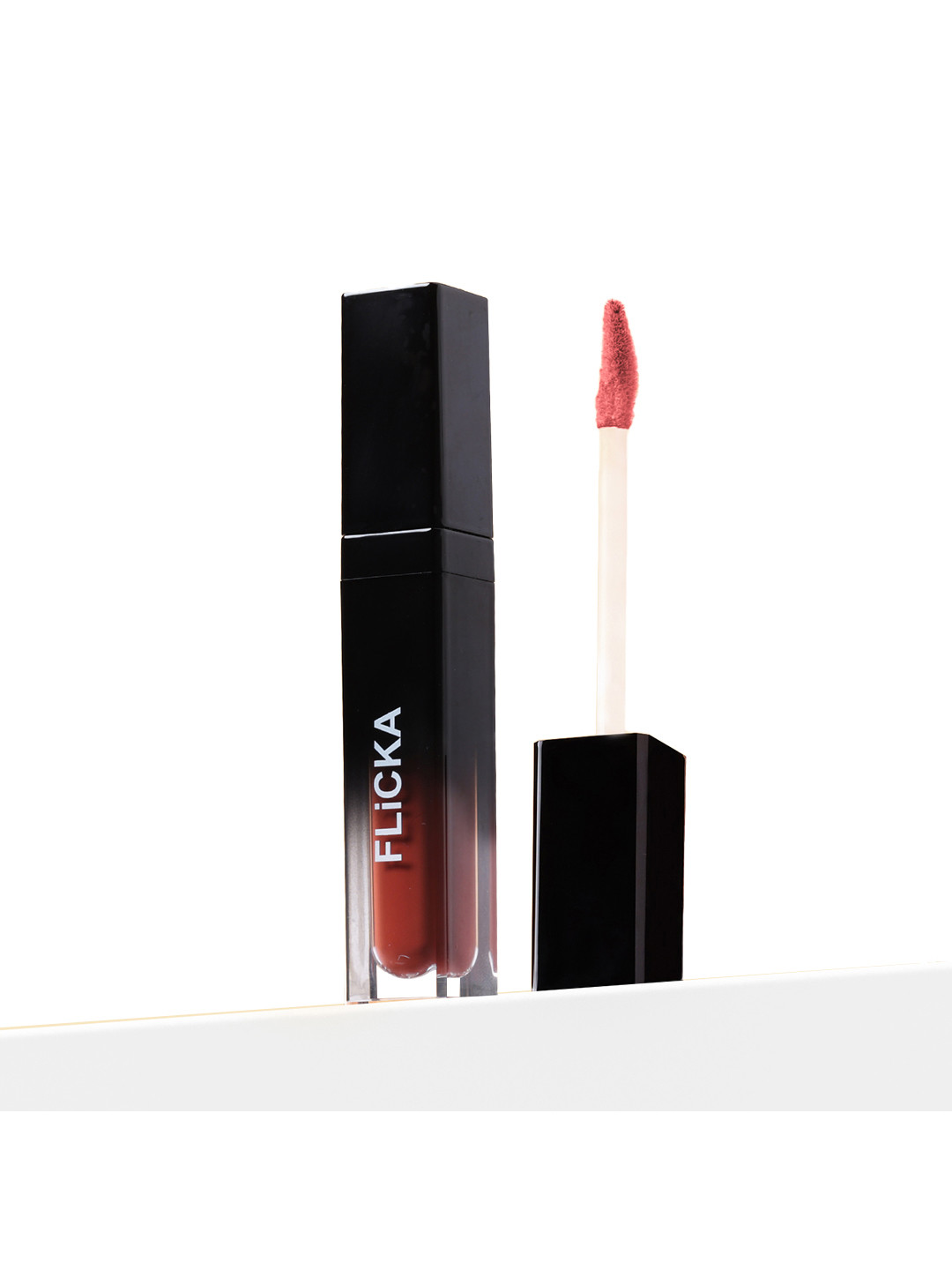 

FLiCKA Set & Attack Transfer Proof Non Sticky Liquid Matte Lipstick 7 ml- Morning Glaze 17, Pink