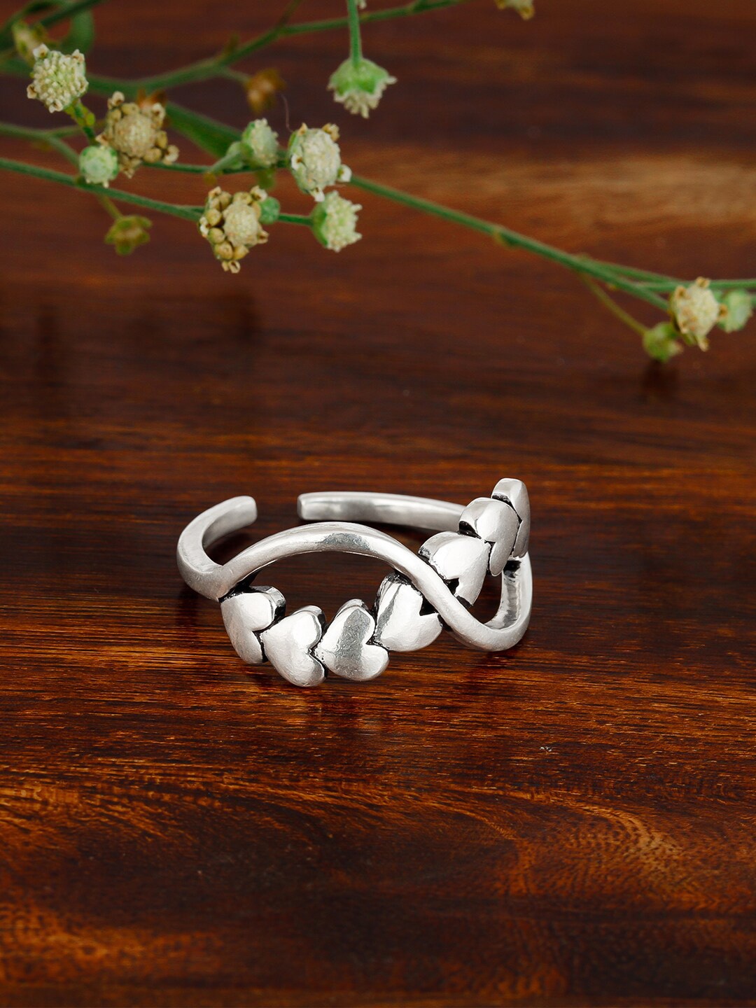 

GIVA 925 Sterling Silver Silver-Plated Finger Ring
