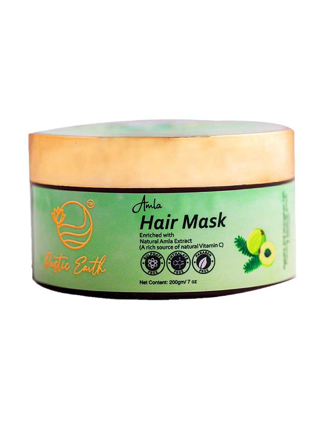 

Rustic Earth Amla Hair Mask 200g, Green