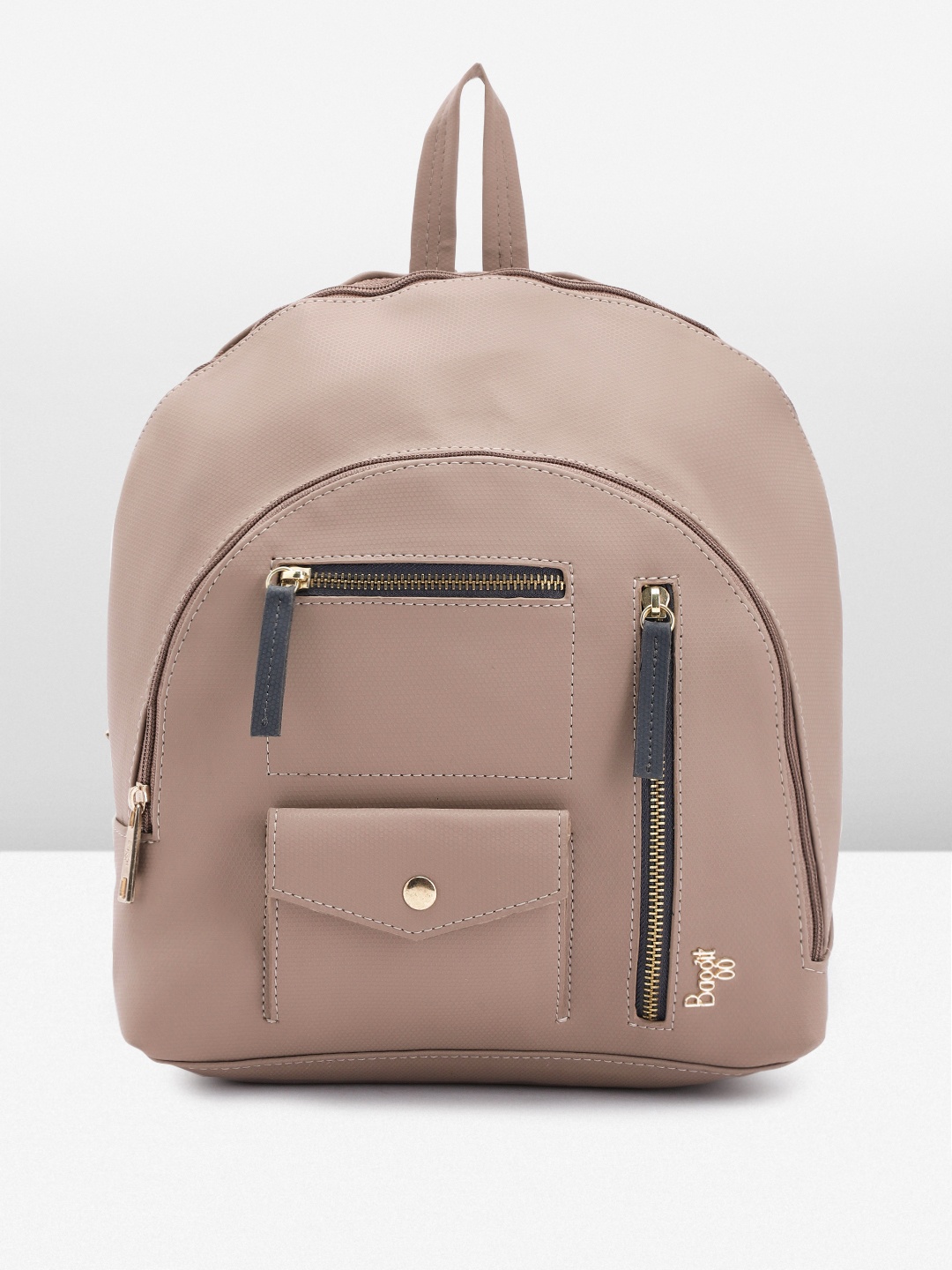 

Baggit Women Solid Backpack, Pink