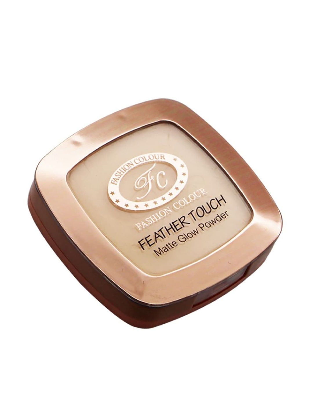 

Fashion Colour Feather Touch Matte Glow Oil Control Compact Powder 10g - Shade 01, Beige