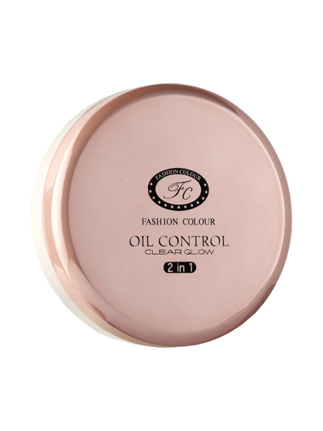 

Fashion Colour Waterproof 2-In-1 Oil Control Clear Glow Compact Face Powder 20g - Shade 01, Beige