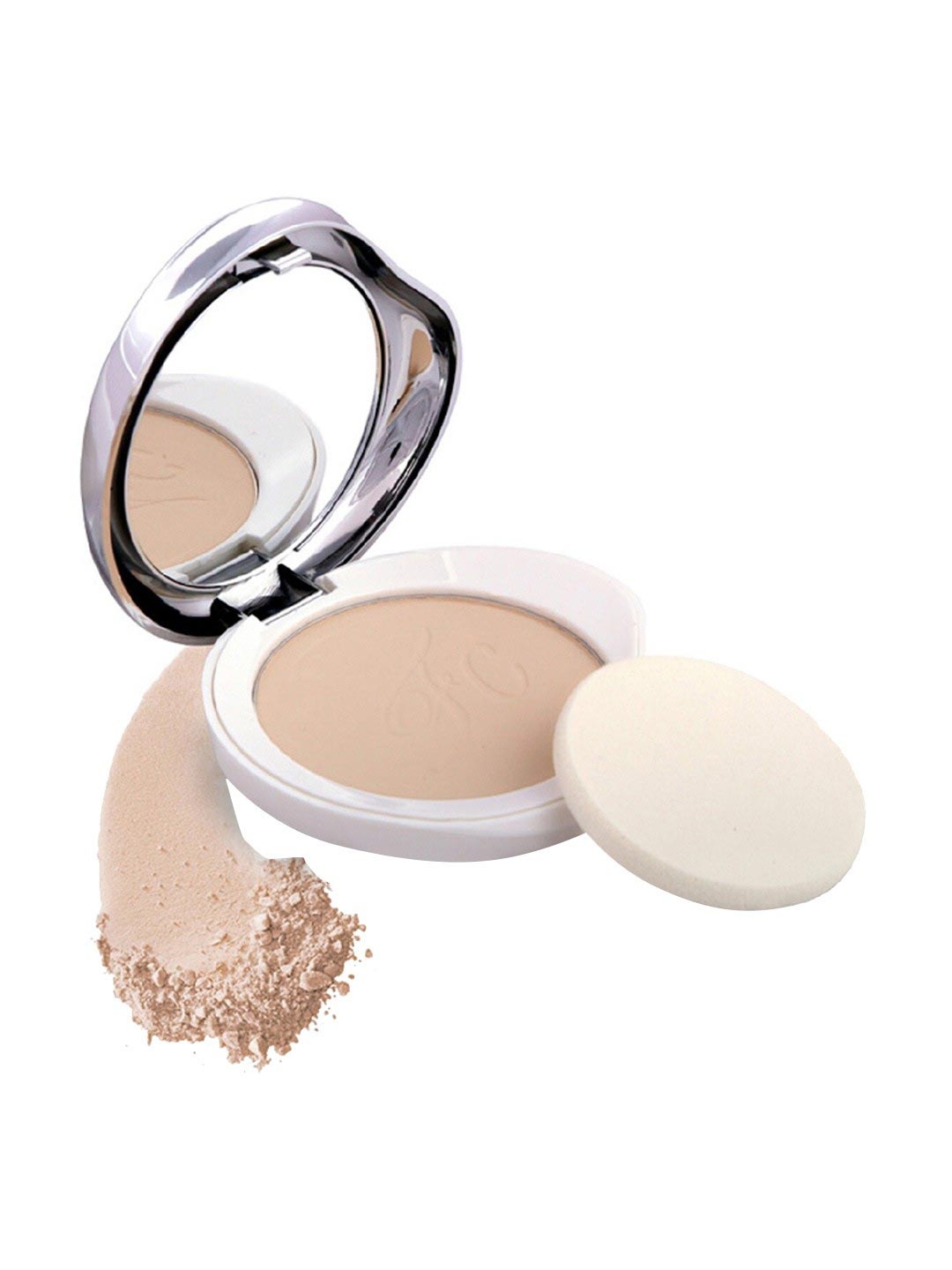 

Fashion Colour Hi-Tech Natural Glow Oil Control Compact Face Powder 10 g - Shade 01, Nude