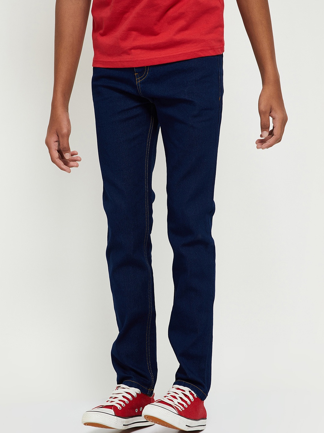 

max Boys Navy Blue Jeans