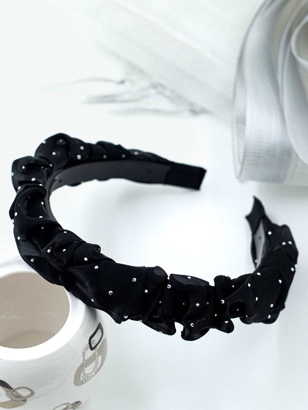 

Bellofox Women Black Hairband