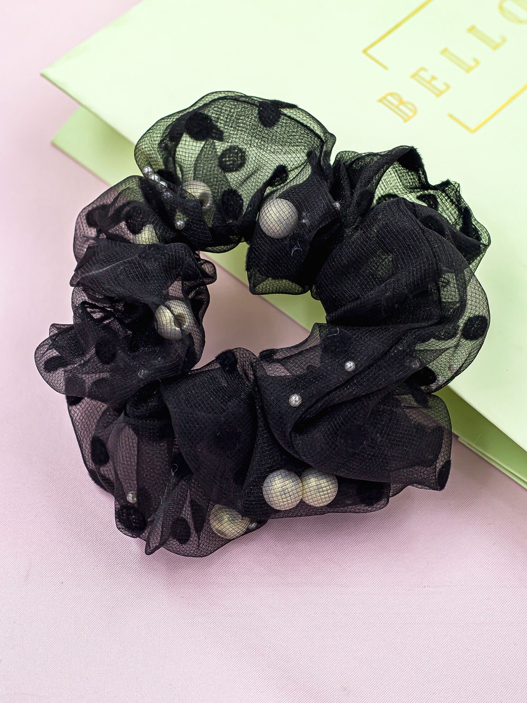 

Bellofox Women Black Ponytail Holders