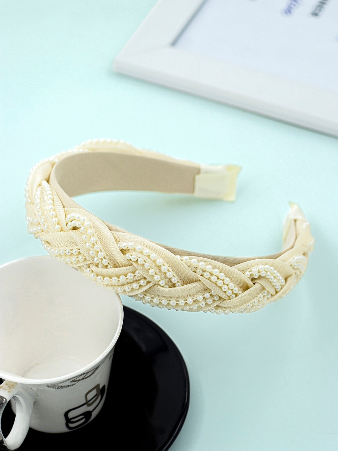 

Bellofox Women Beige Hairband