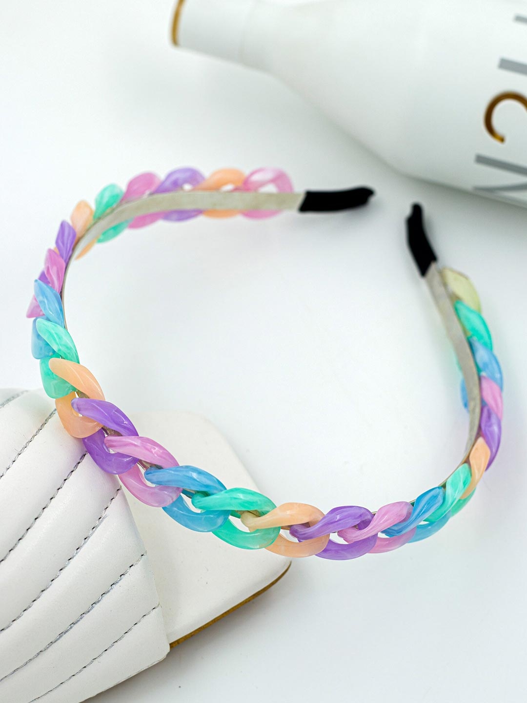 

Bellofox Women Blue & Purple Plastic Hairband