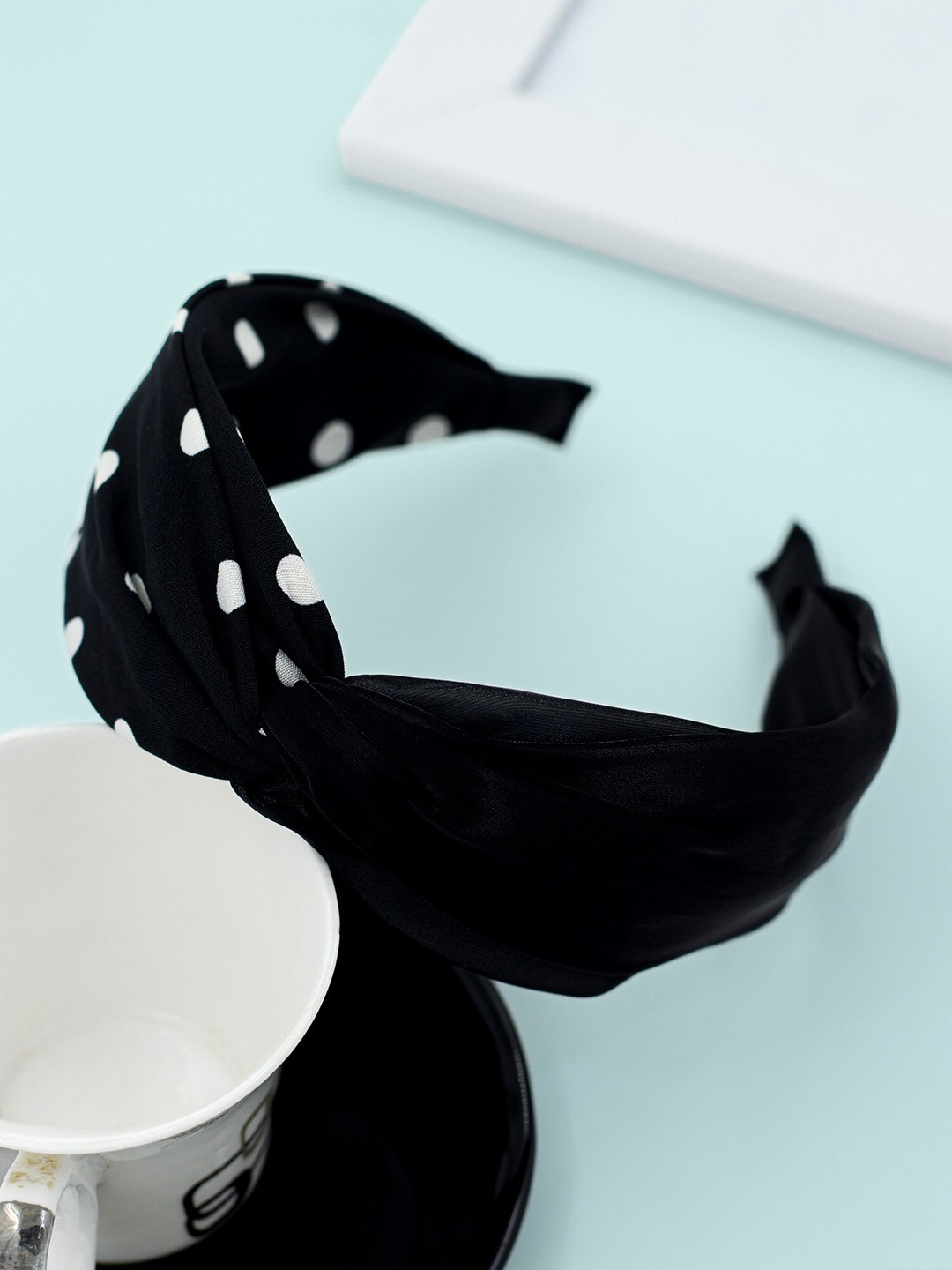 

Bellofox Women Black & White Hairband