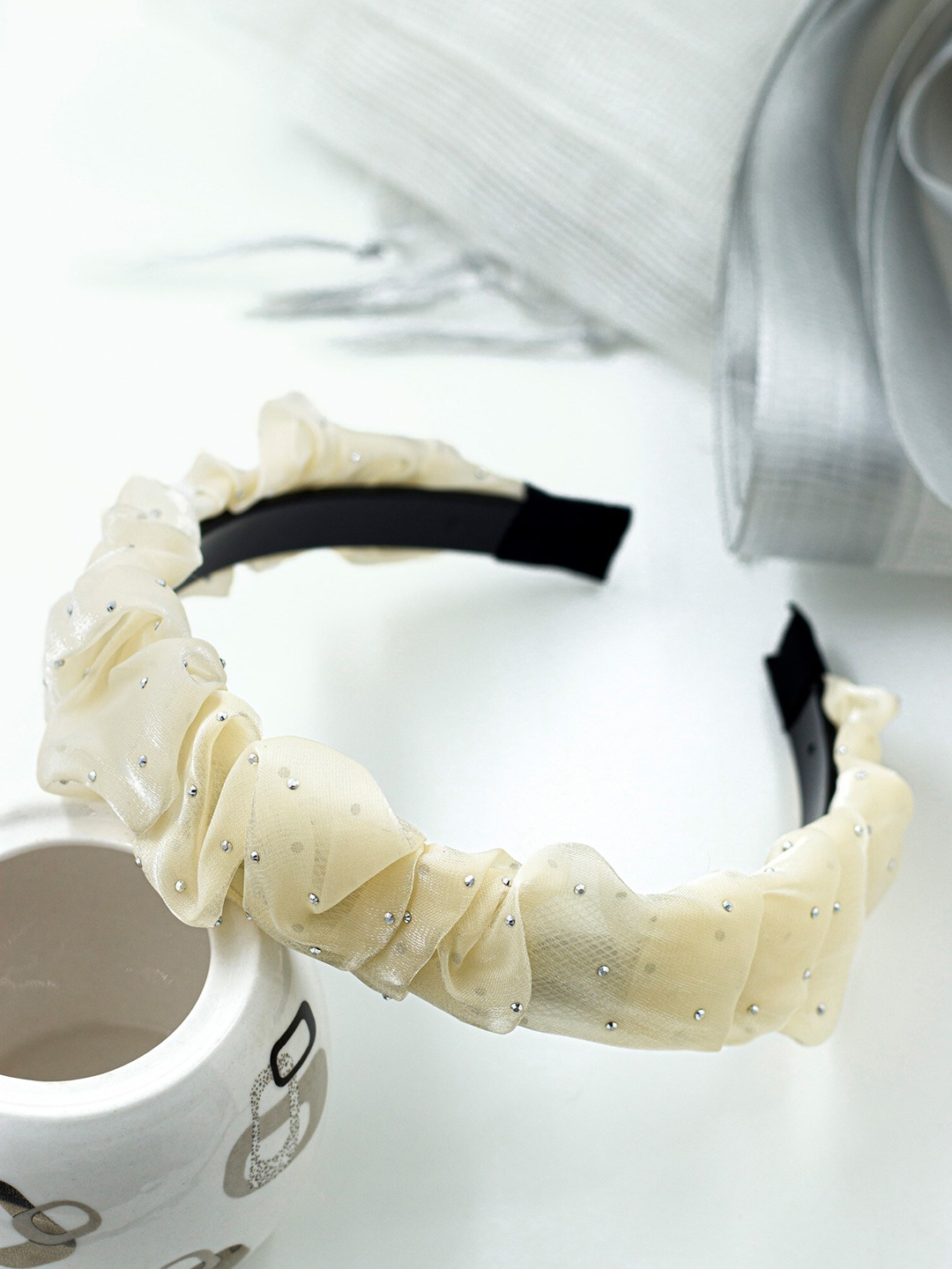 

Bellofox Women Beige Hairband