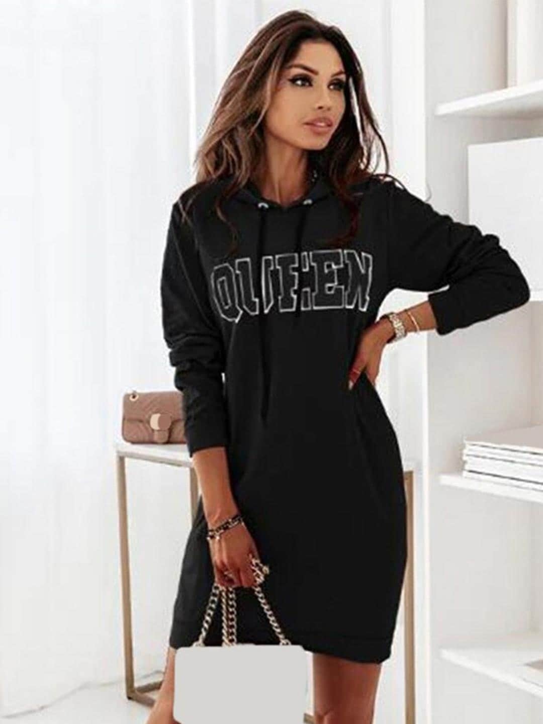 

BoStreet women Black Shirt Dress