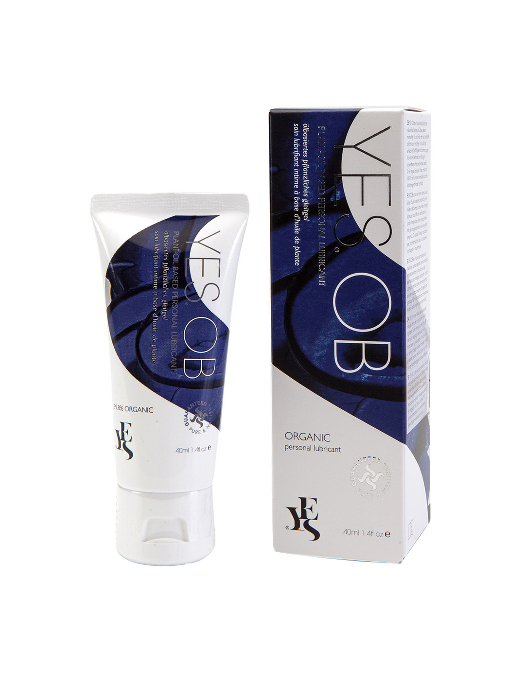 

YES OB Organic Oil Based Lubricant 40ml, Transparent
