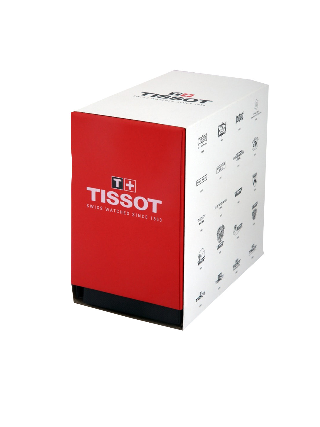 

TISSOT Men Black Dial & Black Leather Textured Straps Analogue Automatic Motion Powered Watch