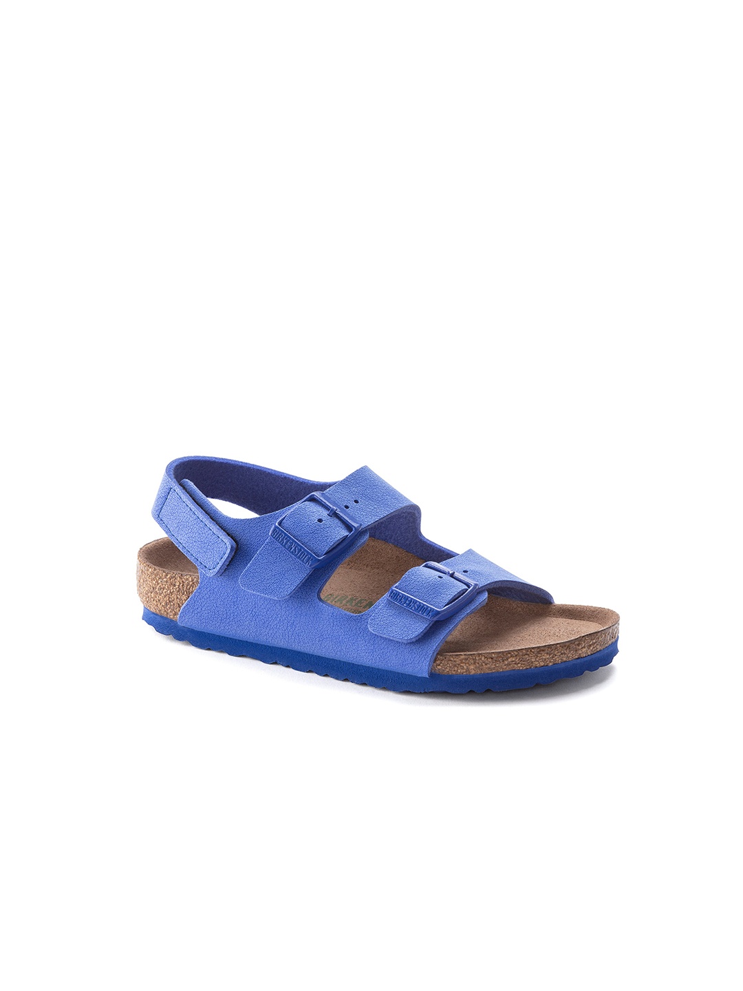 

Birkenstock Milano Vegan Ultra Blue Narrow Width Birko-Flor Nubuck With An Ankle Strap