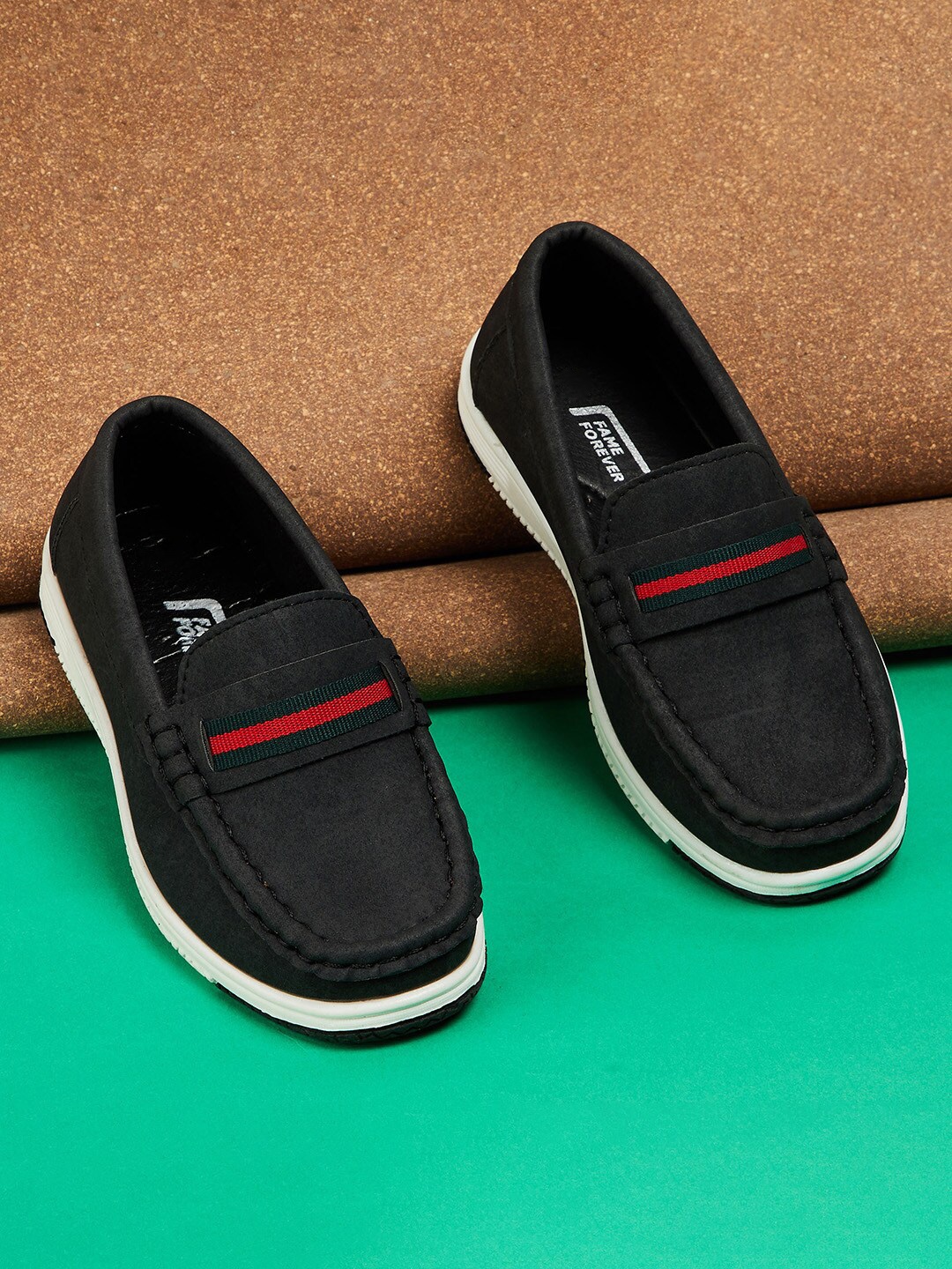 

Fame Forever by Lifestyle Boys Black Synthetic Casual Shoes