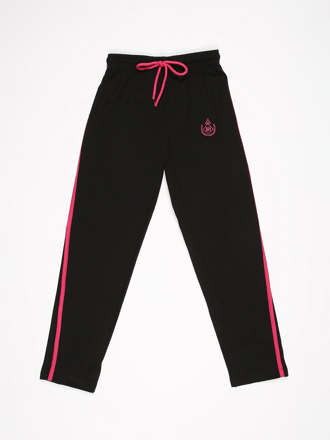 

V2 Value & Variety Girls Black Solid Lounge Pants