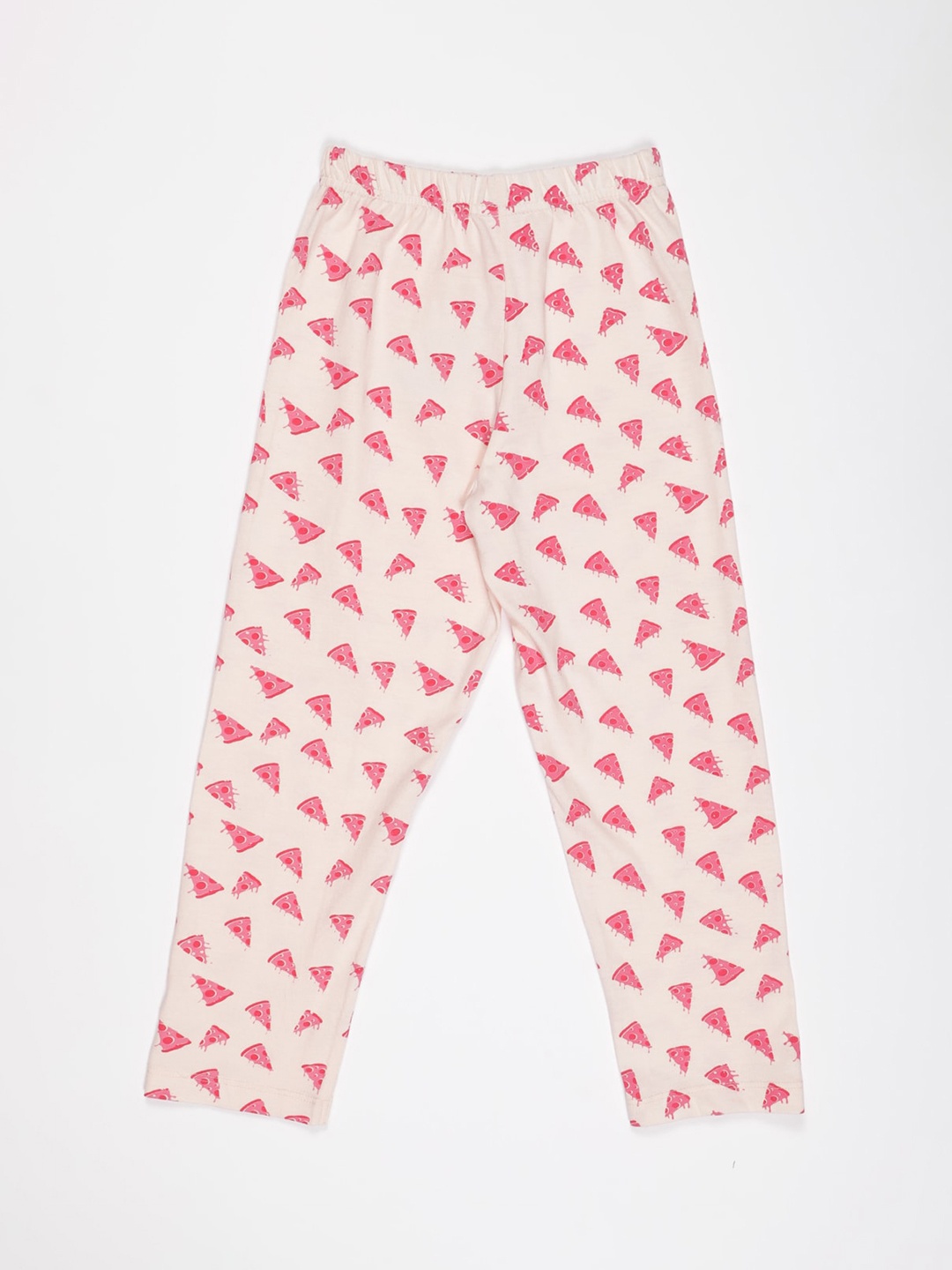 

V2 Value & Variety Girls Beige & Pink Printed Lounge Pants