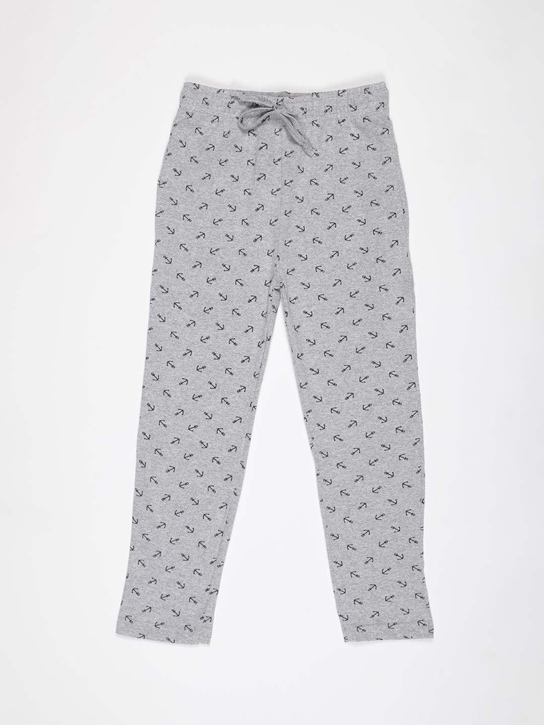 

V2 Value & Variety Boys Grey Printed Cotton Lounge Pants