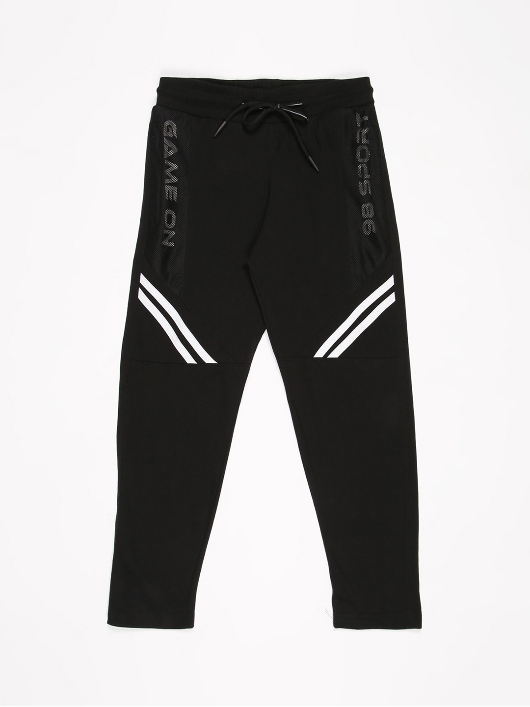 

V2 Value & Variety Boys Black Solid Lounge Pants