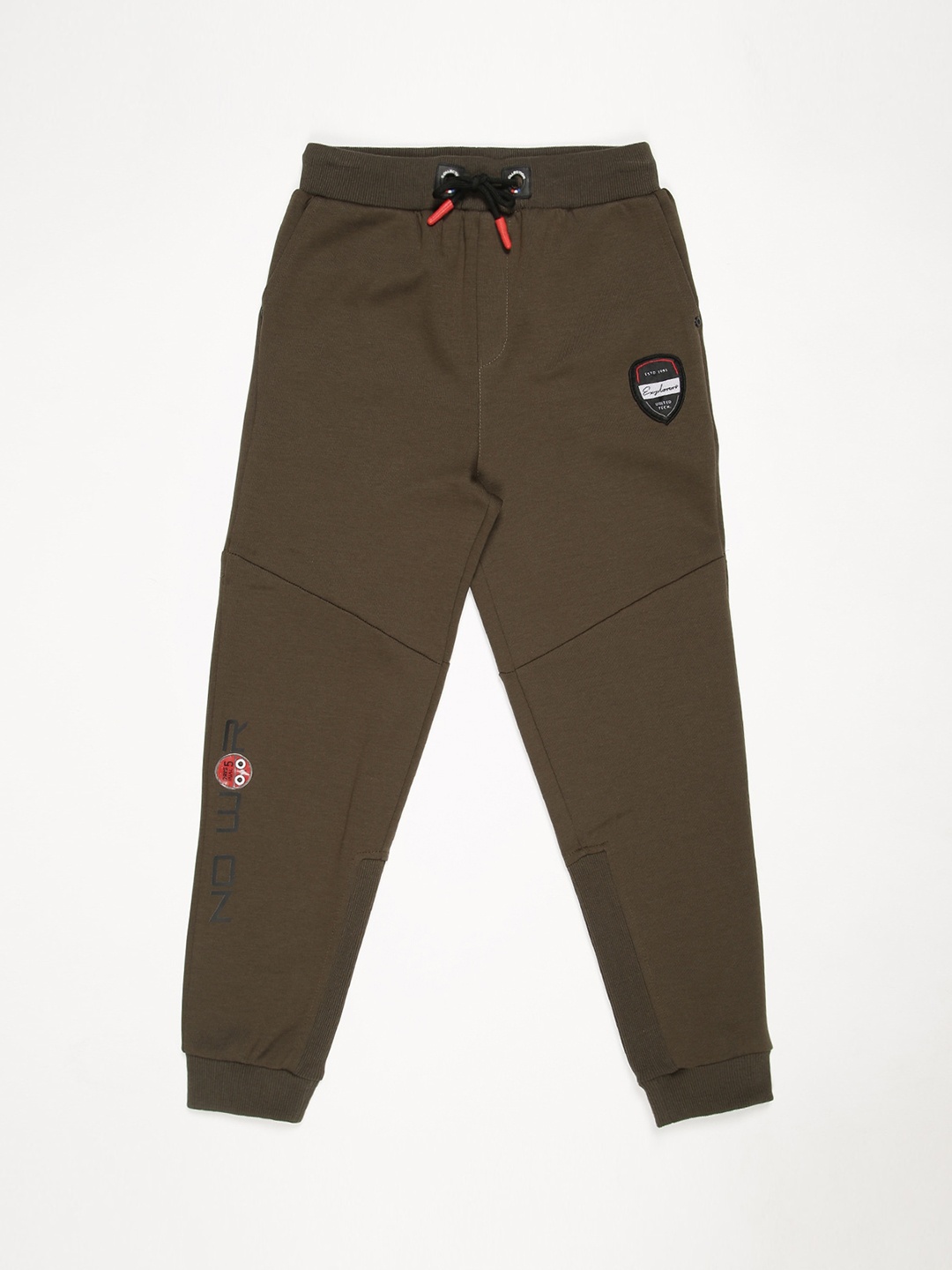 

V2 Value & Variety Boys Green Solid Joggers