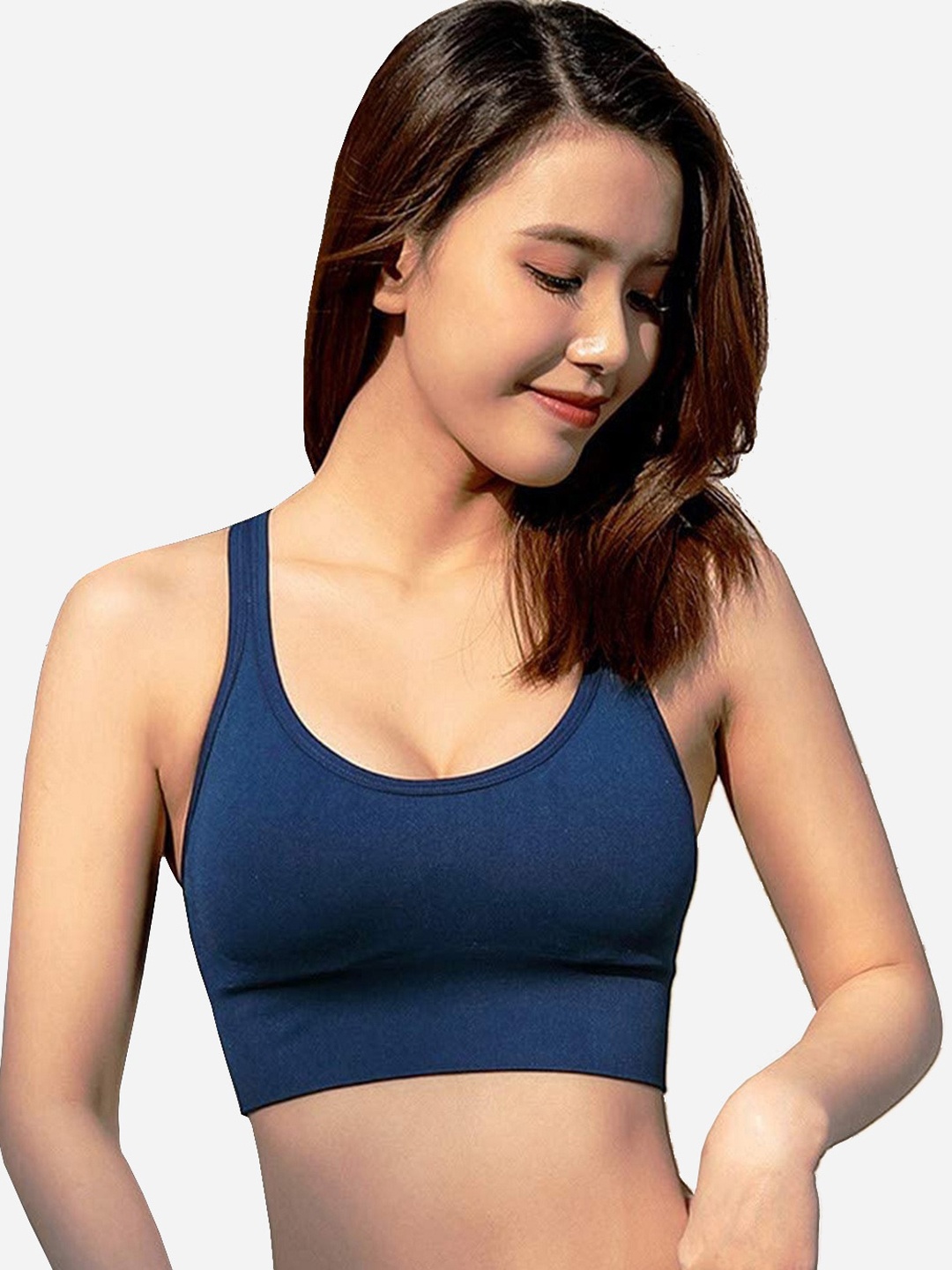 

HSR Navy Blue Bra Underwired