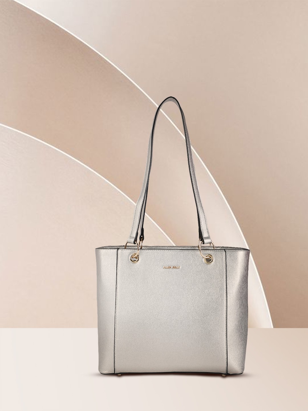

Allen Solly Silver-Toned Solid Shoulder Bag