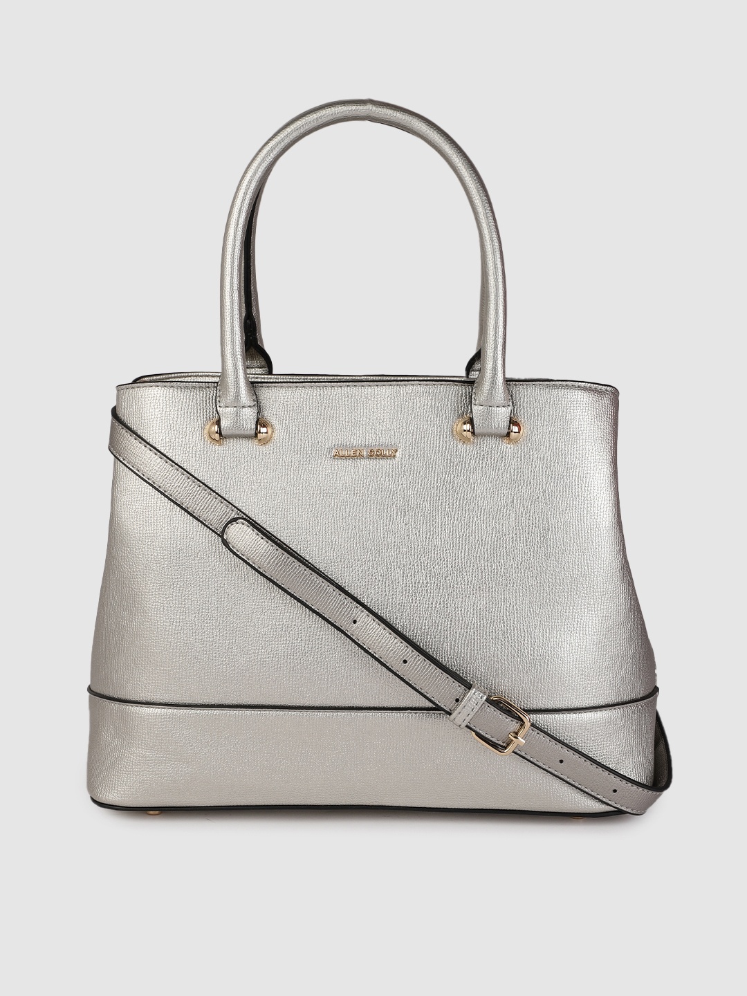 

Allen Solly Silver-Toned Solid Shoulder Bag