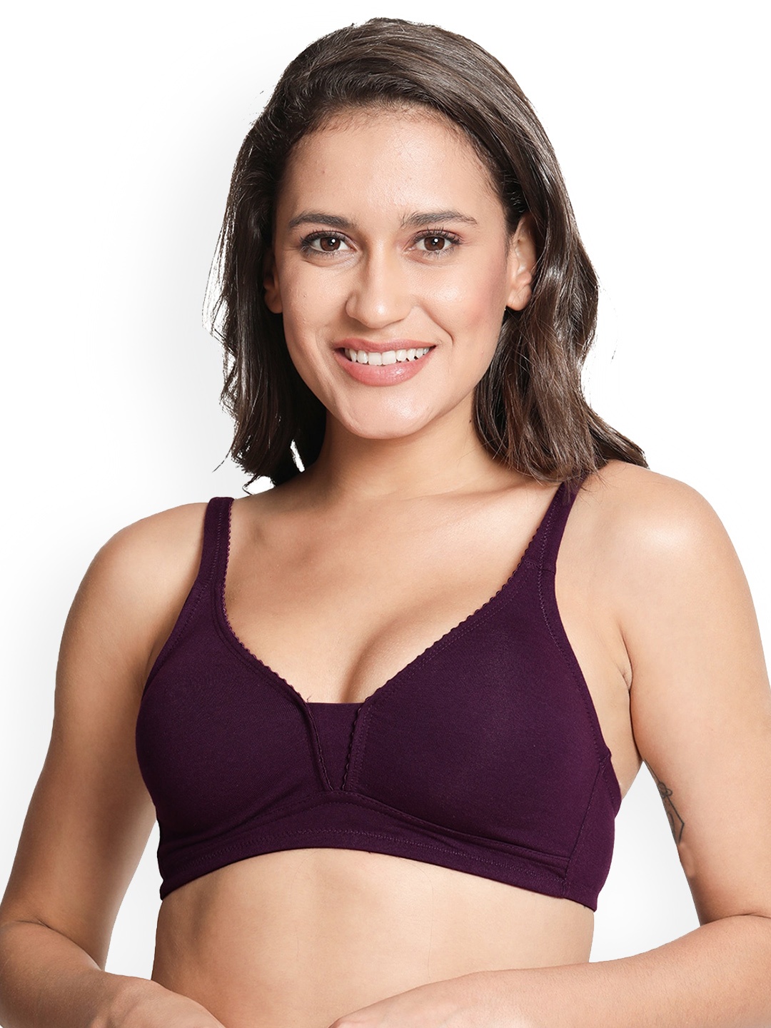 

Susie Women Purple Bra Lightly Padded