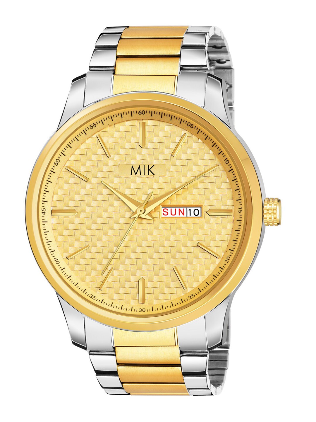

MORRIS KLEIN Men Gold-Toned Dial & Silver Toned Analogue Multi Watch MK-8009