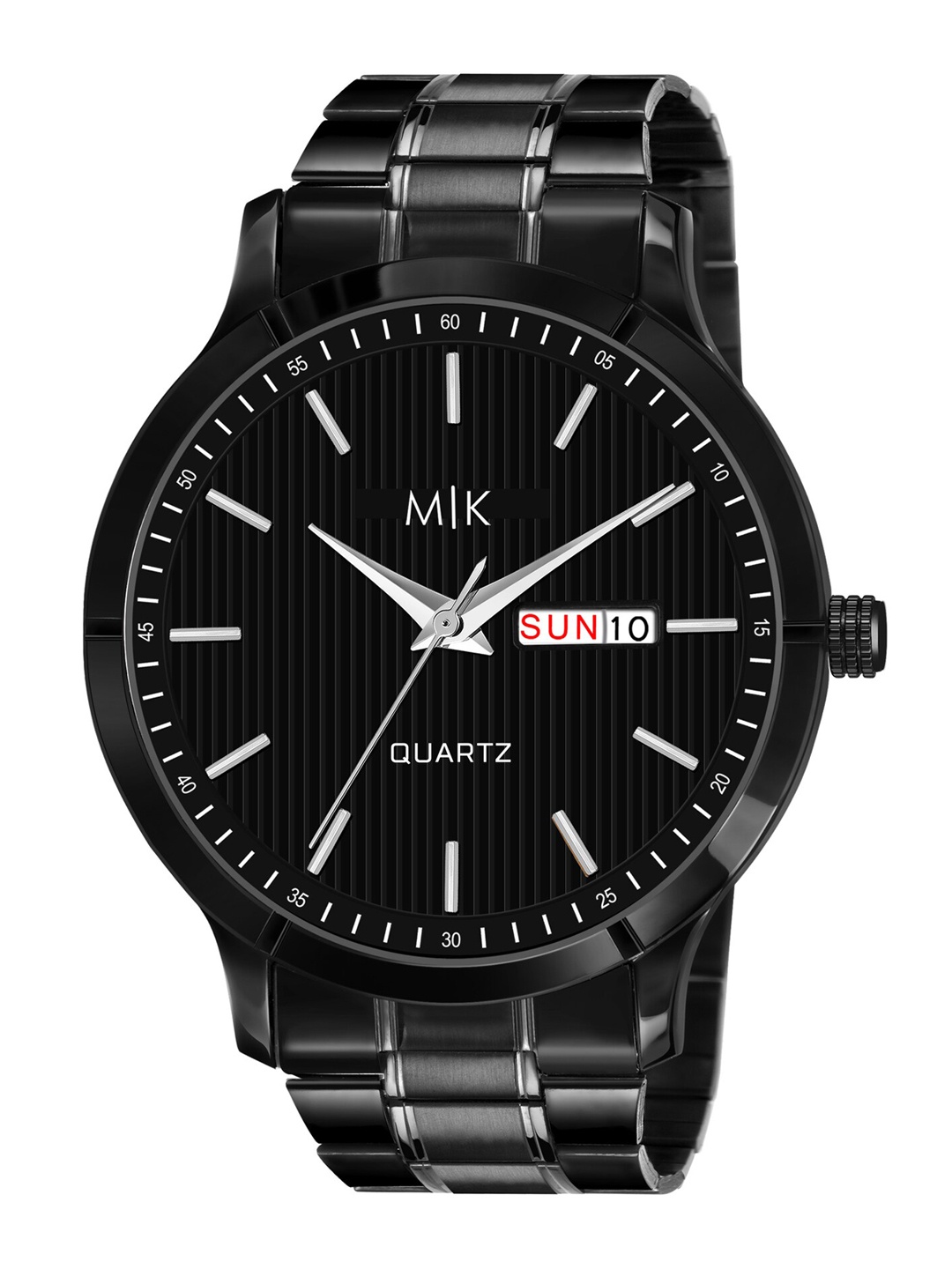 

MORRIS KLEIN Men Black Dial & Black Stainless Steel Analogue Multi Function Watch MK-8023