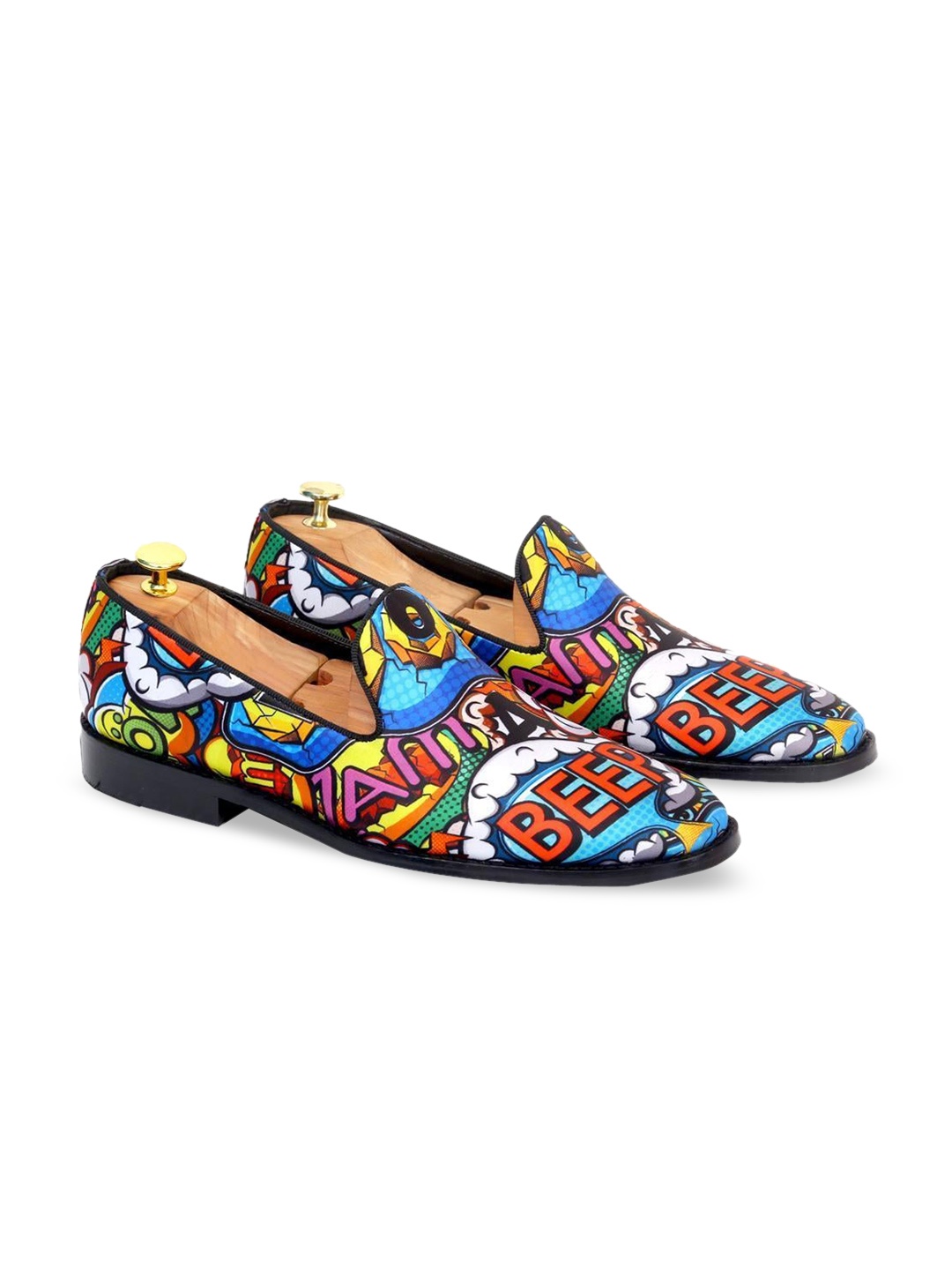 

GRIFFIN Men Red& Blue Printed Espadrilles, Multi
